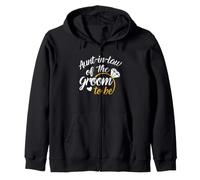 Tía en la Ley del Futuro Novio - Gran día de la Boda Sudadera con Capucha