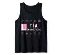 Tía en Prácticas Primerizos Futura Embarazo Tío Abuelos Camiseta sin Mangas