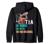 Tia The Woman The Myth The Bad Influence Sudadera con Capucha