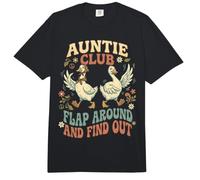 Tía Tía Ganso Tonto Ganso Tonto Tía Club Sassy Geese Comfort Colors Adult Heavyweight T-Shirt