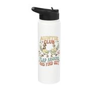 Tía Tía Ganso tonto Ganso Tonto Tía Club Sassy Geese Stainless Steel Insulated Water Bottle