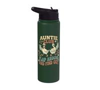 Tía Tía Ganso tonto Ganso Tonto Tía Club Sassy Geese Stainless Steel Insulated Water Bottle