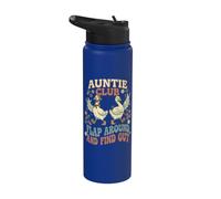 Tía Tía Ganso tonto Ganso Tonto Tía Club Sassy Geese Stainless Steel Insulated Water Bottle