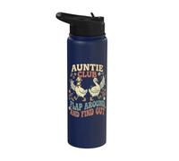 Tía Tía Ganso tonto Ganso Tonto Tía Club Sassy Geese Stainless Steel Insulated Water Bottle
