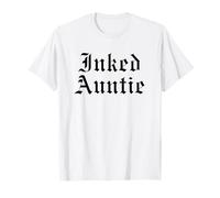 Tía Tinta Tía Tatuada Gótica Fuente Diseño Camiseta