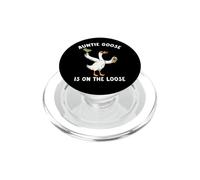 Tía tonta Goose anda Suelta Tía Divertida Coincidencia PopSockets PopGrip para MagSafe
