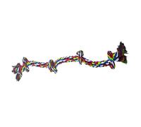 Tiajingzi Cuerdas de juego para perros - Divertida cuerda de masticar interactiva resistente - Juguete para perros para cachorros durante la dentición - Para jugar, viajar, piscina, jardín, patio