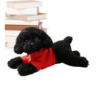 Tiajingzi Muñeca de perro de peluche, peluche suave para amar, perro de peluche como cojín y muñeco - para hermanas, amigos, amantes de las mascotas, sofá y cama para adolescentes, sofá, escritorio