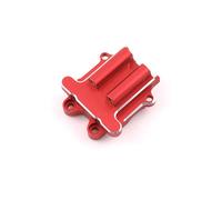 TIAJTHYD Brazo de suspensión de la Copa de dirección, Cubierta de transmisión, Eje, Grupo de dirección for AR-RMA 1/18 2S GRA-Nite GROM 1/18 TYP-HON GROM, Pieza de actualización(Rear Cover Red)