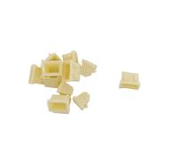 TIAJTHYD Conjunto de Resina for Reflector, Cubierta Protectora de lámpara de luz de 8x6x6mm for simulación de Barco a Control Remoto, Modelo de Barco, Tapa Protectora de Luces, 10 Uds.