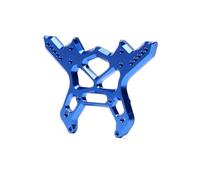 TIAJTHYD Soporte de amortiguadores Delantero/Trasero de Aluminio #AR330220#AR330222 1/8 for Coche RC ARRMA Kraton 6S/Talion/Outcast/Notorious(Front in Blue)