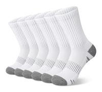 Tialfas Calcetines Deportivos para Mujer 6 Pares Tobilleras Transpirables con Soporte Arco Algodón Tallas Para Senderismo Gimnasio y Running