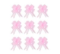 TIAMALL 30 lazos de 3.6 pulgadas para envolver regalos, boda, día de San Valentín (rosa)