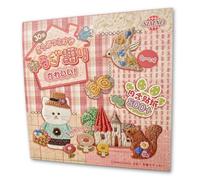 TIAMECH Libro de calcomanías rosas de animales lindos - Serie retro de bordado japonés, 30 hojas, 800 calcomanías de papel para álbumes de recortes, efemera, suministros de diario basura impermeables