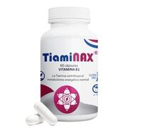 TiamiNAX de Margan Biotech, 60 cápsulas | Vitamina B1 | Clorhidrato de Tiamina | Harina de Arroz | Contribuye al Metabolismo Energético Normal | Tiamina B1 Pura | Suplementos Vitaminicos Energía