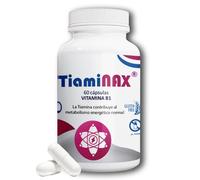 TiamiNAX de Margan Biotech, 60 cápsulas | Vitamina B1 | Clorhidrato de Tiamina | Harina de Arroz | Contribuye al Metabolismo Energético Normal | Tiamina B1 Pura | Suplementos Vitaminicos Energía