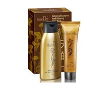 Tian Di Ginseng Champú y Mascarilla para el Cabello, Set de 3 Piezas