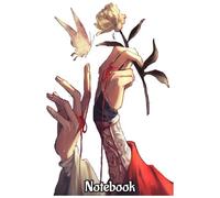 Tian Guan Ci Fu Xie Lian/Hua Cheng Graphic Journal: 6x9” Lined Notebook - Organize Your Goals, Notes & Bright Ideas