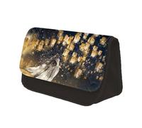 Tian Guan Ci Fu Xie lian Hua Cheng San Lang - Estuche de lona para niñas y niños, regalo escolar, gran capacidad, bolsa para bolígrafos de vuelta a la escuela, tipo 3, 22 x 7.5 x 13 cm, Estuche para
