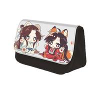 Tian Guan Ci Fu Xie lian Hua Cheng San Lang - Estuche de lona para niñas y niños, regalo escolar, gran capacidad, bolsa para bolígrafos de vuelta a la escuela, Tipo 8, 22 x 7.5 x 13 cm, Estuche para