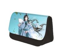 Tian Guan Ci Fu Xie lian Hua Cheng San Lang - Estuche de lona para niñas y niños, regalo escolar, gran capacidad, bolsa para bolígrafos de vuelta a la escuela, tipo 1, 22 x 7.5 x 13 cm, Estuche para
