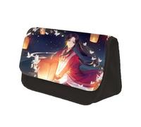 Tian Guan Ci Fu Xie lian Hua Cheng San Lang - Estuche de lona para niñas y niños, regalo escolar, gran capacidad, bolsa para bolígrafos de vuelta a la escuela, Tipo 12, 22 x 7.5 x 13 cm, Estuche para