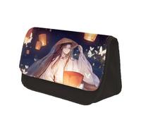 Tian Guan Ci Fu Xie lian Hua Cheng San Lang - Estuche de lona para niñas y niños, regalo escolar, gran capacidad, bolsa para bolígrafos de vuelta a la escuela, Tipo 14, 22 x 7.5 x 13 cm, Estuche para