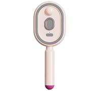 Tiancaiyi Cepillos para el cabello mojado para mujeres, peine vibrador como herramienta de cepillo, con luz , cepillo eléctrico de cojín de aire con función de pulverización, para el cuidado del