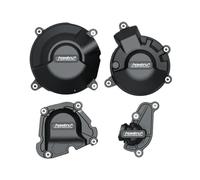TianChuangs Tapa Alternador Cubierta Protectora del Motor For Yamaha MT-09 FZ09 Tracer 900 GT SXR900 Cubierta Cárter Estator Motor De La Motocicleta Protector De Tapa De Embrague Moto(OneSet)