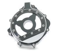 TianChuangs Tapa Alternador For Suzuki GSX-R 600 2001-2003 GSX R 750 00-03 GSX-R 1000 2001-2002 Cubierta del Estator del Motor De La Motocicleta Protector De Tapa De Embrague Moto(MT313-009A-CD-LOGO)