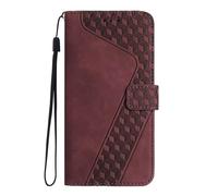 TIANCI Funda para ZTE Nubia Air 5G, Patrón 7" Textura a Cuadros, Funda de Teléfono de Cuero PU, Carcasa para ZTE Nubia Air 5G