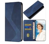 TIANCI Funda para ZTE Nubia Neo 5 Carcasa, Magnética Oculta del Cuero de la PU Caja, Cartera Rayada en Forma de S Flip Fundas para ZTE Nubia Neo 5 Case