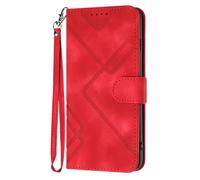 TIANCI para OnePlus Nord CE5 Funda, PU Cuero Patrón de Línea OnePlus Nord CE5 Case