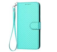 TIANCI para ZTE Nubia Air Pro Funda, Cuero PU con Patrón de Fibra de Carbono ZTE Nubia Air Pro Case