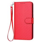 TIANCI para ZTE Nubia Air Pro Funda, Cuero PU con Patrón de Fibra de Carbono ZTE Nubia Air Pro Case