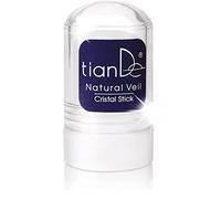 TianDe Desodorante Natural cristal de Alumbre de palo 100% en formato de 60 g. Eficaz contra el olor y el sudor. Ideal para pieles sensibles.