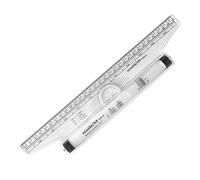 Tiandeng 2 Pcs Regla de Rodillo de Dibujo,Regla de ángulo de traducción de 30 cm Herramienta de medición práctica | Regla de ángulo de traslación de Rodillos para Estudiantes y Profesionales