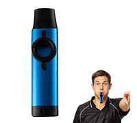 Tiandeng Boca Kazoo Kazoo de aluminio de voz variable de alta durabilidad - Kazoo con tapa de silicona - Regalo del instrumento musical más simple para hoguera, camping, senderismo y mochila