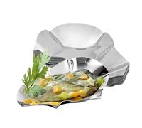 Tianeri Conchas de para cocinar, sartén de acero inoxidable para , bandeja apilable, juego de 12 platos para hornear, de metal para cocina para mariscos y almejas