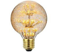 TIANFAN Bombilla Led Vintage RGB Fuegos Artificiales Edison Bombilla 3W 220/240V E27 Decorativa (G80)