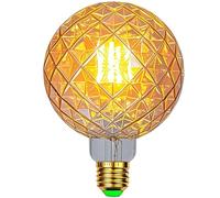 TIANFAN Bombillas LED Vintage Bombilla LED Filamento Retro 4 W 220/240 V E27 Bombilla Decorativa G95 Cristal.