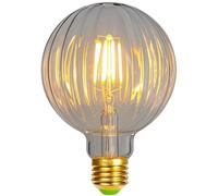 TIANFAN Bombillas Led, Vintage, filamento Led,Edison, 4 W, bombillas decorativas especiales no regulables, 220/240 V E27, brillo cálido (G95 Sandía Transparente)