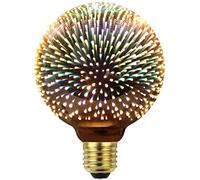 TIANFAN Edison 3D Firework LED Bulb, 4W 220-240V E27 Special Decorative Bulb G95