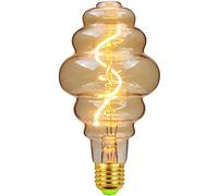 TIANFAN Vintage LED Bulbs 4W Dimmable Irregular Shape 220/240V Edison Screw E27 Base Specialty Decorative Antique Bulb Beehive