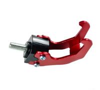TIANHENGMart Gancho para equipaje para scooter eléctrico, soporte resistente para casco de aleación, fácil instalación (rojo)