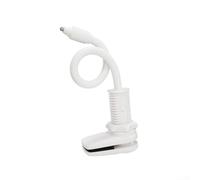 TIANHENGMart Soporte flexible ajustable para monitor para cámara de seguridad de bebé, agarre fuerte para ventana, silla, brazo blanco