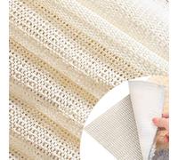 Tianher Antideslizante Alfombra, 60x150cm Alfombra Antideslizante Universal PVC Antideslizante para Alfombras Antideslizantes para Cojines de Sofá Sábanas Cajones Alfombra Bandejas(Blanco)