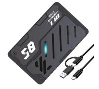 Tianken Carcasa de disco duro externo de 2.5 pulgadas USB 3.1 tipo C a SATA | Para disco duro SDD de 7/9,5 mm, sin herramientas, con carcasa de disco duro externo UASP, compatible con WD Seagate, Samsung
