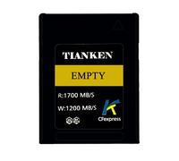 Tianken CFexpress - Kit de tarjeta de memoria tipo B CFE CFB NGFF M-Key adaptador compatible con cámaras XQD Raw 4K 8K grabación de video PCIe Expansión
