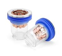 TIANLIN 2 Piezas Válvula Antiolores Ducha, Tapon Olores Desague, Filtro Desague 32-44 mm, Atrapapelos para Baño y Cocina